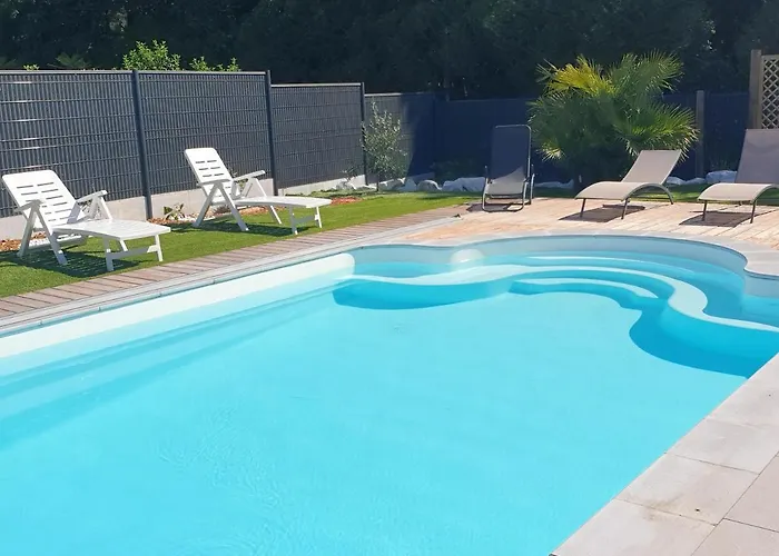 Avec Piscine Privee A 别墅 圣让-德蒙